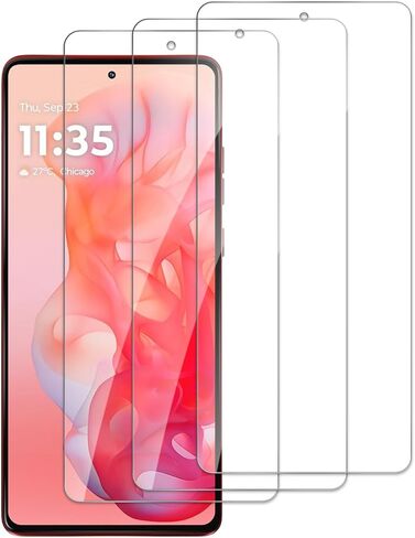 Screen Protector for Motorola Moto g Stylus 5G 2024, Tempered Glass Film, Ultra HD 9H Hardness Case Friendly Anti Scratch Bubble Free Ultra Resistant Oil-Resistant Shatter Protection, 3-Pack in Saudi Arabia