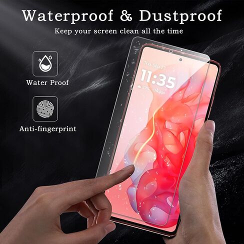 Screen Protector for Motorola Moto g Stylus 5G 2024, Tempered Glass Film, Ultra HD 9H Hardness Case Friendly Anti Scratch Bubble Free Ultra Resistant Oil-Resistant Shatter Protection, 3-Pack in Saudi Arabia