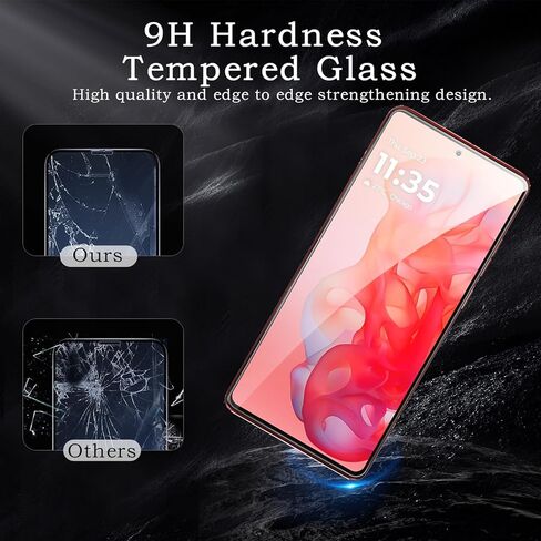 Screen Protector for Motorola Moto g Stylus 5G 2024, Tempered Glass Film, Ultra HD 9H Hardness Case Friendly Anti Scratch Bubble Free Ultra Resistant Oil-Resistant Shatter Protection, 3-Pack in Saudi Arabia