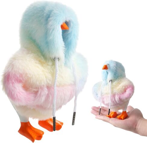 7inch Desk Goose Outfits, Mini Desktop Goose Clothes Desk Goose Accessories Set for Magnetic Goose Statue (Shark) in Saudi Arabia