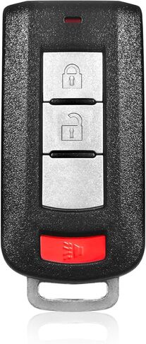بديل لجهاز التحكم عن بعد Mitsubishi Lancer Outlander Sport Mirage Key Fob 2017 2018 2019 2020 3 أزرار 315 ميجا هرتز OUC644M-KEY-N، أسود in Kuwait