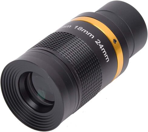 Dioche 8-24mm Continuous Zoom Telescopic Eyepiece with AllMetal Construction and Green Film for Telescope Accessory, 20mm Large Lens, 1.25-Inch Standard Interface in Saudi Arabia