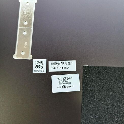 Replacement Laptop LCD Back Cover Top Case Rear Lid for HP Envy X360 15-DR 15M-DS0011DX 15-DS1010WM L54912-001 465.0GB0E.0001 460.0GB04.0012 Grey in Saudi Arabia