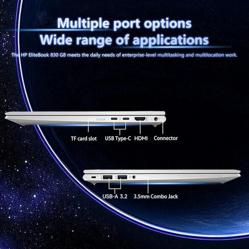 كمبيوتر محمول HP EliteBook 830 G8، كمبيوتر محمول بشاشة لمس 13.3 بوصة FHD، الجيل الحادي عشر Core i7-1185G7، ذاكرة تخزين مؤقت 12 ميجا، 3.0 جيجا هرتز حتى 4.8 جيجا هرتز، ذاكرة الوصول العشوائي 16 جيجا، محرك أقراص الحالة الصلبة 512 جيجا، Windows 11 Pro، CAM (مت in Kuwait