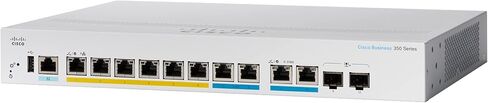 محول Cisco Business CBS350-8MGP-2X ذو 8 منافذ PoE Gigabit Ethernet (متجدد) in Kuwait