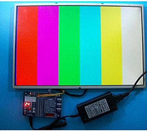 ZEZEFUFU LCD/LED Tester Panel Backlight Tester Tool Computer Laptop TV Repair Tool Support 7-84 Inch 12 Pcs Screen Line Supports 55 Screens in Saudi Arabia