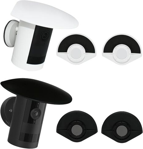 قطعتان من غطاء كاميرا Sun Rain Shade متوافق مع Ring Outdoor Cam Plus in Kuwait