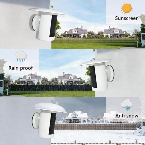 قطعتان من غطاء كاميرا Sun Rain Shade متوافق مع Ring Outdoor Cam Plus in Kuwait