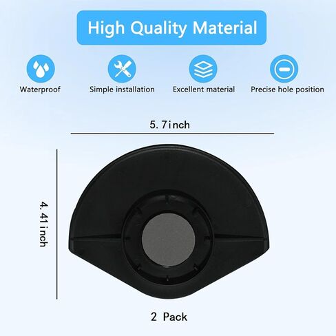 قطعتان من غطاء كاميرا Sun Rain Shade متوافق مع Ring Outdoor Cam Plus in Kuwait