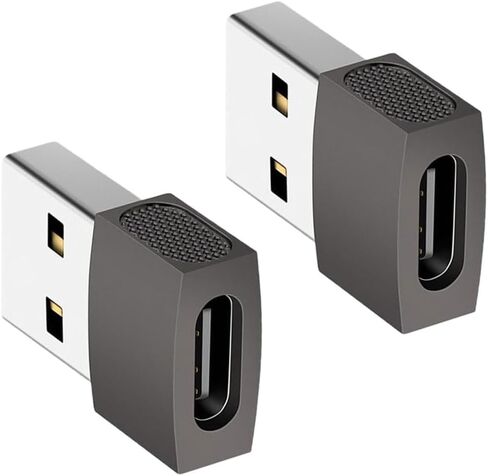 2Pack USB C Female to USB Male Adapter Enjoy 480mbps Fast Transmission and Safe Charging Type C to USB Adapter in Saudi Arabia