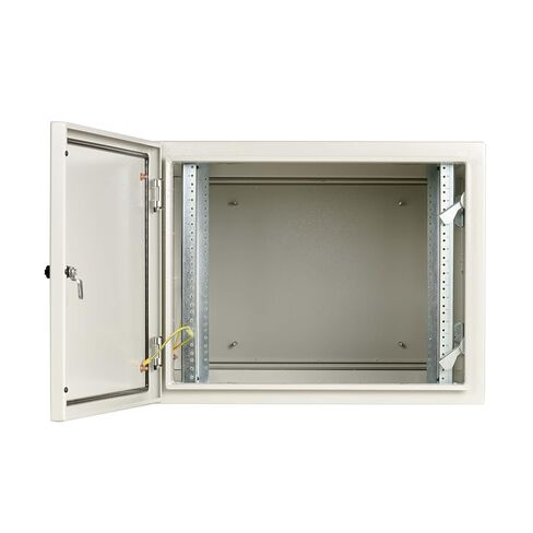 حاوية حامل خادم الحماية Tripp Lite 9U Locking Industrial Wallmount NEMA 4، ظهر مفصلي، عمق 32 بوصة، هيكل معدني عالي التحمل، رمادي، ضمان لمدة 5 سنوات (SRN4G9USDP) in Kuwait