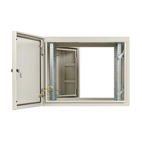 حاوية حامل خادم الحماية Tripp Lite 9U Locking Industrial Wallmount NEMA 4، ظهر مفصلي، عمق 32 بوصة، هيكل معدني عالي التحمل، رمادي، ضمان لمدة 5 سنوات (SRN4G9USDP) in Kuwait