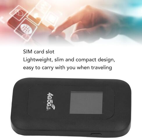 نقطة اتصال واي فاي متنقلة من VBESTLIFE، جهاز نقطة اتصال واي فاي 4G LTE غير مقفل، جهاز توجيه واي فاي محمول بسرعة 150 ميجابت في الثانية مع فتحة بطاقة SIM لآسيا وأفريقيا والشرق الأوسط in Saudi Arabia
