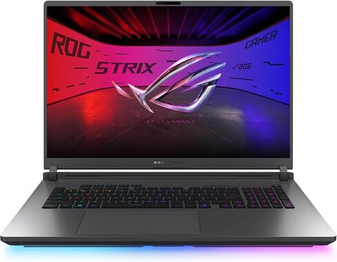 كمبيوتر محمول للألعاب ASUS ROG Strix G18، مقاس 18 بوصة Nebula 16:10 2.5K 240 هرتز/3 مللي ثانية، GeForce RTX™ 5070، Intel® Core™ Ultra 9 275HX، 32 جيجابايت DDR5-5600، 1 تيرابايت PCIe Gen 4 SSD، Wi-Fi 7، Windows 11 Pro in Saudi Arabia