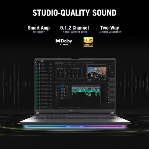 كمبيوتر محمول للألعاب ASUS ROG Strix G18، مقاس 18 بوصة Nebula 16:10 2.5K 240 هرتز/3 مللي ثانية، GeForce RTX™ 5070، Intel® Core™ Ultra 9 275HX، 32 جيجابايت DDR5-5600، 1 تيرابايت PCIe Gen 4 SSD، Wi-Fi 7، Windows 11 Pro in Saudi Arabia