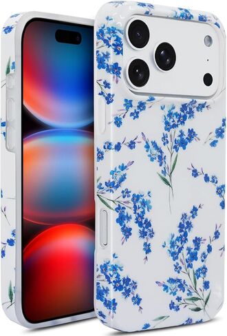 J.west متوافق مع حافظة iPhone 17 Pro، غطاء سيليكون ناعم فاخر لامع وشفاف عتيق مطبوع عليه جلد الفهد للفتيات والنساء، جراب هاتف واقي لهاتف iPhone17Pro 6.3 بوصة الفهد in Saudi Arabia