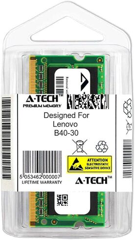 A-Tech 8GB Module for Lenovo B40-30 Laptop & Notebook Compatible DDR3/DDR3L PC3-12800 1600Mhz Memory Ram (ATMS278302B12351X1) in Saudi Arabia