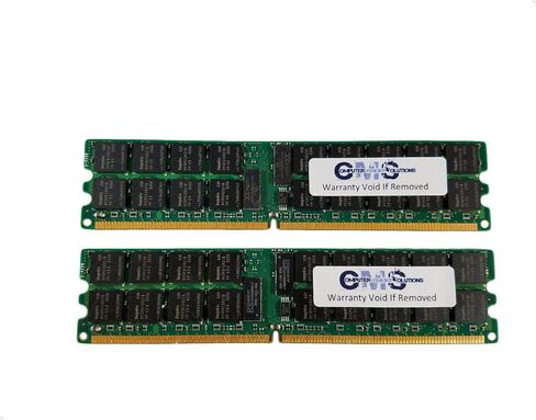 ذاكرة الوصول العشوائي CMS 4GB (2X2GB) DDR2 3200 400MHZ ECC مسجلة DIMM ذاكرة الوصول العشوائي متوافقة مع Dell Poweredge 2850 Ddr2-Pc3200 Dual Rank للخادم فقط - B69 in Kuwait
