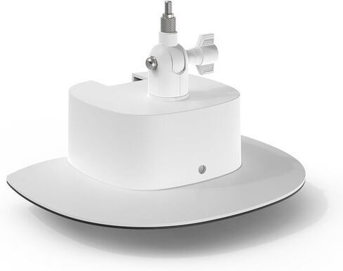 غطاء مطر 2 في 1 لكاميرا Eufy Security 4G LTE Cam S330، مع حامل لوحة شمسية مرفق قابل للتعديل، أبيض in Saudi Arabia