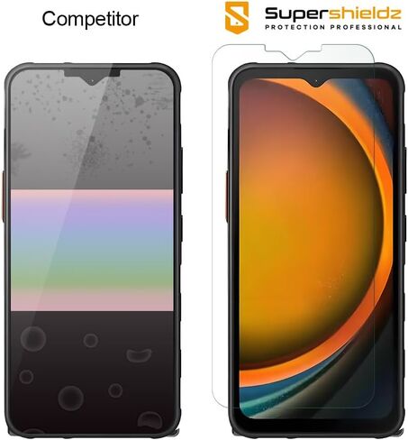 Supershieldz (2 Pack) Designed for Samsung Galaxy Xcover 7 and Xcover 7 Pro Tempered Glass Screen Protector, Anti Scratch, Bubble Free in Saudi Arabia