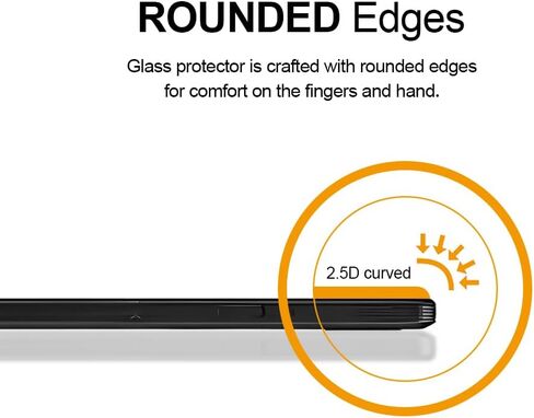 Supershieldz (2 Pack) Designed for Samsung Galaxy Xcover 7 and Xcover 7 Pro Tempered Glass Screen Protector, Anti Scratch, Bubble Free in Saudi Arabia