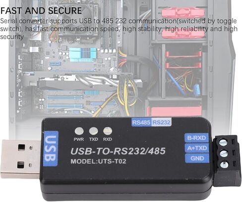 USB to RS485 Converter Industrial Bidirectional Converter, Bidirectional Half Duplex Serial Line Converter, USB to RS485232 Adapter for Industrial Control Equipments in Saudi Arabia