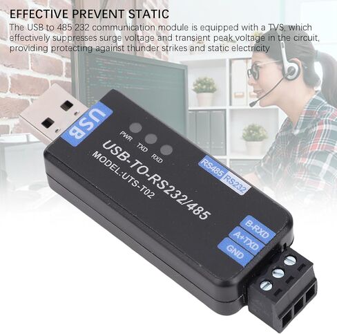 USB to RS485 Converter Industrial Bidirectional Converter, Bidirectional Half Duplex Serial Line Converter, USB to RS485232 Adapter for Industrial Control Equipments in Saudi Arabia