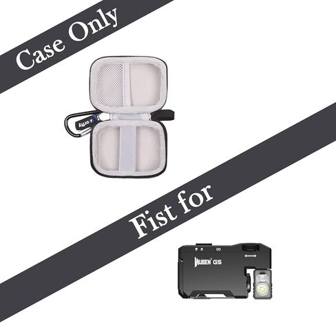 Case for WUBEN G5 Rechargeable EDC Flashlight 400 Lumens Dual Light Sources Mini Flashlights, Case Only (Black) in Saudi Arabia