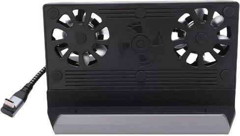 Yoidesu Game Console Dock Station, 4K Double Cooling Fan PD Charging Stand Hub for 2 & OLED, Ethernet 4K@60Hz 100W Fast Charge, Fits ROG Ally 30W Mode, 5 USB Ports in Saudi Arabia