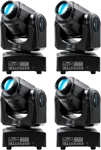 بيتوبر 7 رؤوس متحركة جوبو 10 واط، مصابيح LED للمسرح احترافية DMX512 للدي جي ديسكو بار الحفلات قاعة الهالوين والكريسماس in Kuwait