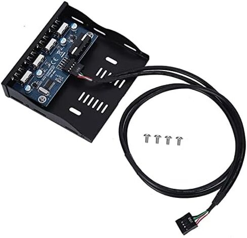 Frt Frt 15×11×3 Usb2.0 اللوحة الأمامية المرنة 3.5 خليج مرن 9 دبوس إلى 4 واجهة USB 2.0 Hub الكمبيوتر اللوحة الأمامية USB محول اللوحة الأمامية in Kuwait