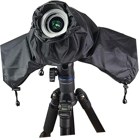 Homoyoyo Professional Waterproof Camera Rain Cover with Lens Protection for Outdoor Photography DSLR and Mirrorless Cameras, Dustproof Raincoat Sleeve Suitable for Hunting and Bird Watching in Saudi Arabia