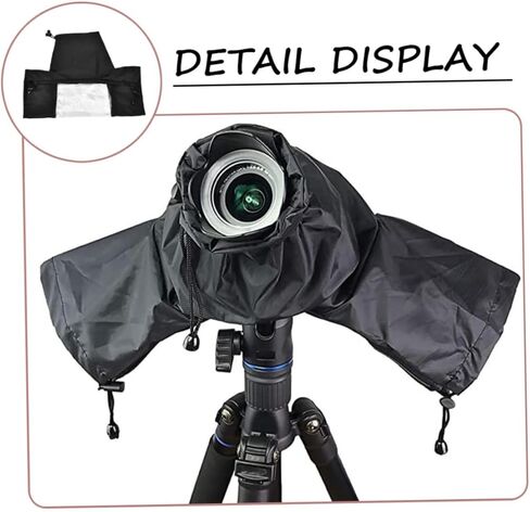 Zerodeko غطاء المطر للكاميرا المقاومة للماء DSLR ملحقات التصوير الفوتوغرافي مع معطف واق من المطر مقاوم للغبار للصيد في الهواء الطلق ومشاهدة الطيور، in Kuwait