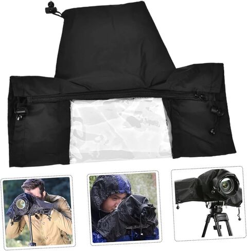 Zerodeko غطاء المطر للكاميرا المقاومة للماء DSLR ملحقات التصوير الفوتوغرافي مع معطف واق من المطر مقاوم للغبار للصيد في الهواء الطلق ومشاهدة الطيور، in Kuwait