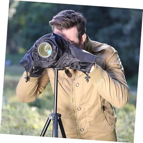 Zerodeko غطاء المطر للكاميرا المقاومة للماء DSLR ملحقات التصوير الفوتوغرافي مع معطف واق من المطر مقاوم للغبار للصيد في الهواء الطلق ومشاهدة الطيور، in Kuwait