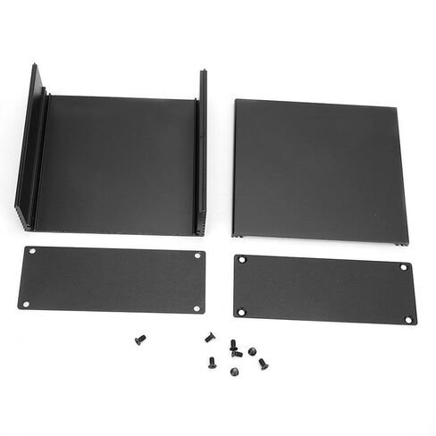 Sorandy Aluminum Alloy Enclosure, DIY Split Type PCB Box/Cover, Sandblasted Surface Instrument Enclosure for Electronic Projects, Heat Dissipation & Electromagnetic Shielding in Kuwait