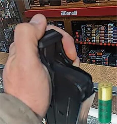 SplashNColor 12 Gauge Magazine Loader for Rock Island Armory VR60 VR80 - Rapid Shotgun Shell Loading Tool - Speed Loader/Finger Saver for VR60 VR80 Accessories, Black in Saudi Arabia