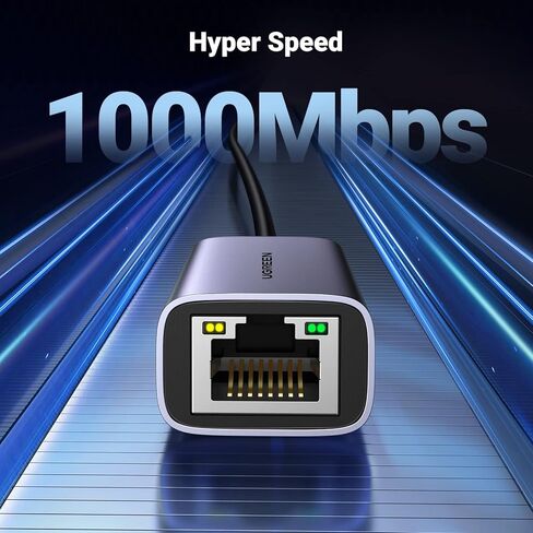 UGREEN USB C to Ethernet Adapter Bundle with 16 Port Gigabit Switch in Kuwait