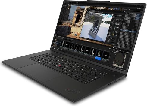 كمبيوتر محمول Lenovo ThinkPad P1 Gen 8 Workstation (طراز 2026) - Intel Ultra 7 255H 16C، NVIDIA RTX PRO 2000 Blackwell، ذاكرة الوصول العشوائي 32 جيجابايت، 1 تيرابايت Gen5 NVMe، 16 بوصة 3.2K Tandem OLED Touch 120 هرتز 600 شمعة في المتر المربع، Windows 11 P in Kuwait