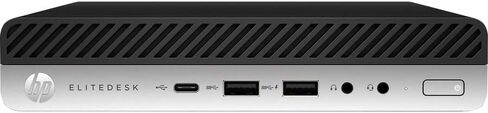 كمبيوتر HP EliteDesk 800 G5 المكتبي الصغير، Intel Six Core i7 9700T 2.0 جيجا هرتز، ذاكرة الوصول العشوائي DDR4 سعة 32 جيجابايت، 512 جيجابايت NVMe M.2 SSD، USB من النوع C، WiFi، Windows 11 Pro (متجدد) in Kuwait