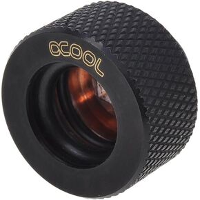 Alphacool HT 13mm G1/4 HardTube Compression Fitting, Deep Black in Saudi Arabia