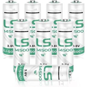 [8 عبوات] بطارية 3.6 فولت 2600 مللي أمبير في الساعة LS14500 لبطارية LS 14500 AA مطبقة لاختبار المعدات الإلكترونية الخاصة وما إلى ذلك. in Kuwait