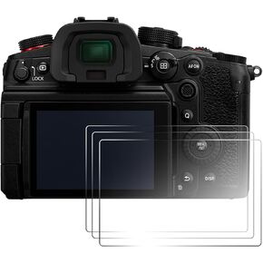 2PCS Screen Protector Compatible with Panasonic Lumix GX7 GM1 GM1S GF7 G6 Camera, 0.25mm 9H Hardness Tempered Glass Screen Film, Gift for Camera Enthusiasts, Anti-Scratch Anti-Finger Print in Kuwait