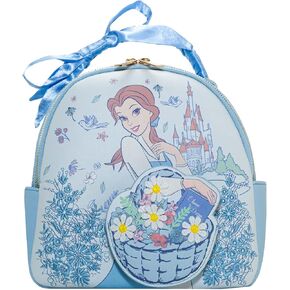 Danielle Nicole X Disney Beauty and the Beast Belle Basket Mini Backpack - Fashion Cosplay Disneybound Cute Backpacks, Multicolor in Kuwait