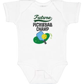 inktastic Future Pickleball Champ Baby Bodysuit in Kuwait