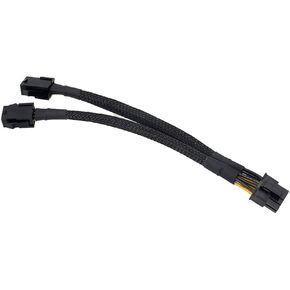 GPU 8 Pin Graphics Video Card GPU 8 Pin Male إلى Double GPU 6Pin Male الأكمام in Kuwait