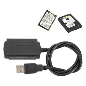 USpB 2.0 إلى IDE SATA Cable 3 1 S-ATA 2.5 3.5 بوصة قرص صلب HDD محول محول كابل للكمبيوتر المحمول الجديد 2026 عالي لمكونات إلكترونية موثوقة ودقة وأداء مستقر in Kuwait