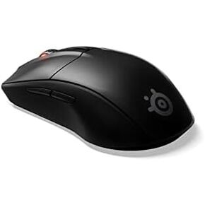 SteelSeries Rival 3 62521 ماوس ضوئي لاسلكي للألعاب، أسود غير لامع (تم تجديد Premium) in Kuwait