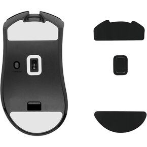 استبدال أقدام الماوس kwmobile متوافق مع ملصق Razer DeathAdder V3 HyperSpeed ​​Computer Mouse Skates - أسود in Kuwait