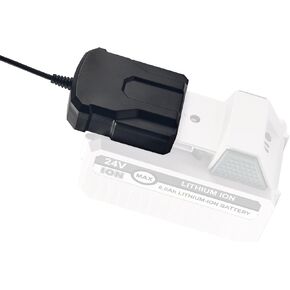 Moccdor Quick Charge Dock for Snow Joe 24V Battery and Sun Joe 24V Battery，for Use in iBAT24 and 24VBAT Series Batteries, with LED Flashing Indicator Lights，Black in Kuwait